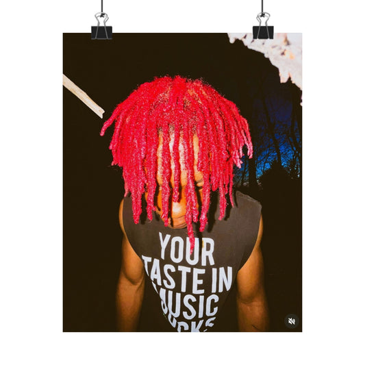 YOUR TASTE IN MUSIC SUCKS POSTER